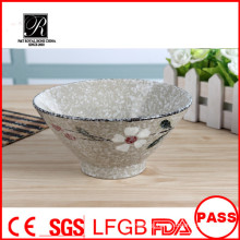2015 Japanese style Promotion and Popular China Salad Soup Ceramic bowl